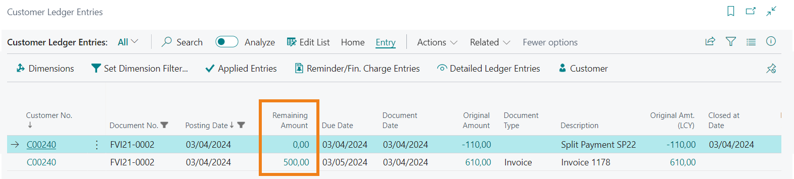 Electronic Invoice for Italy - Split Payment | EOS Docs