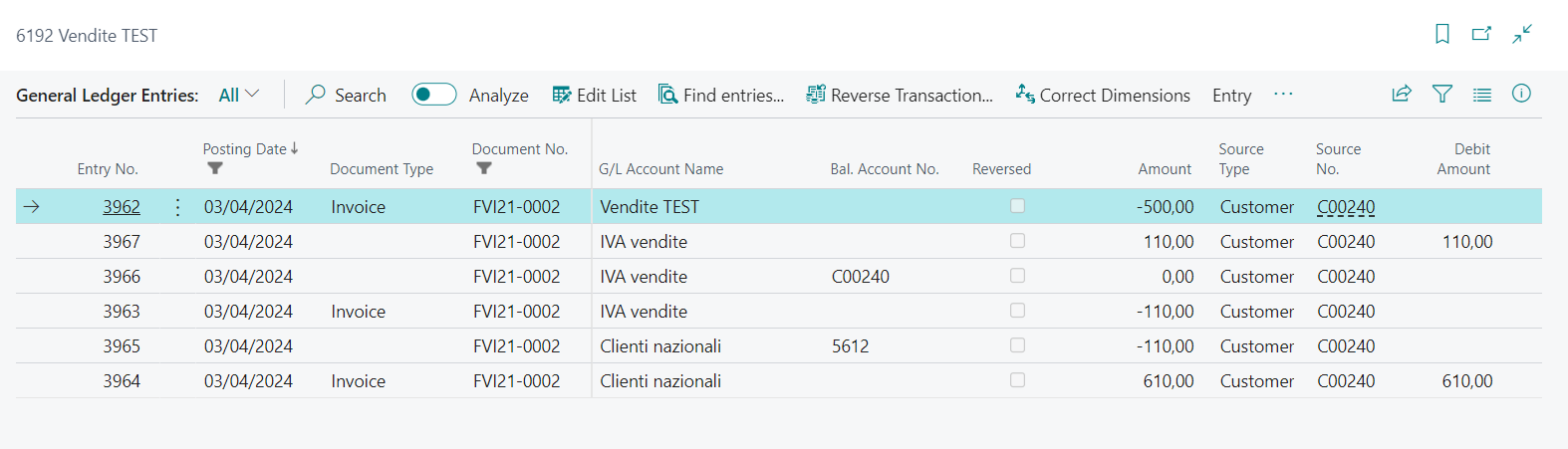 Electronic Invoice for Italy - Split Payment | EOS Docs