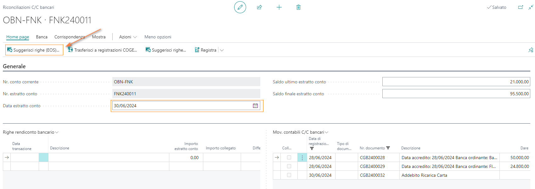 Open Banking - step operativi | EOS Docs