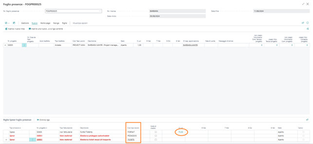 Expenses reporting | EOS Docs