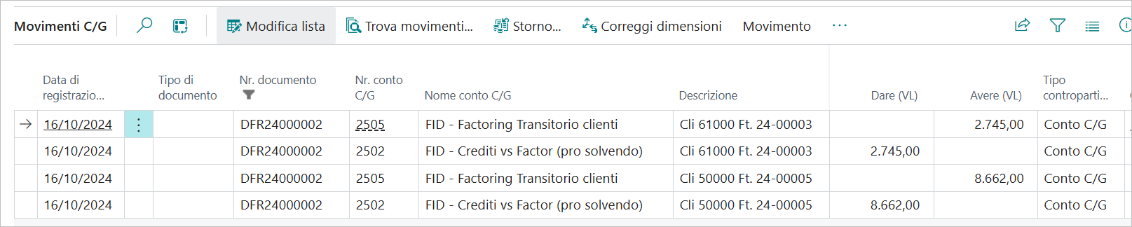 Factoring pro solvendo | EOS Docs