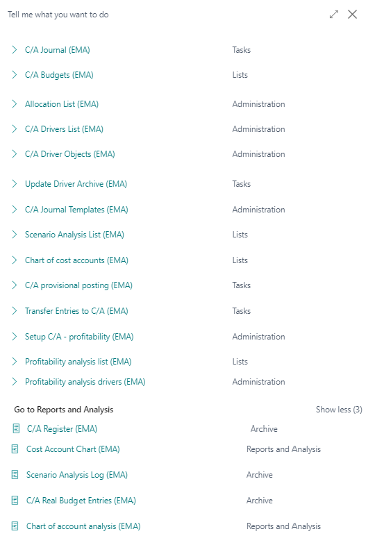EX023 EMA Extended Management Accounting (EMA) | EOS Docs