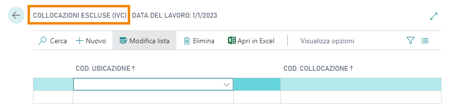 Gestione periodi | EOS Docs